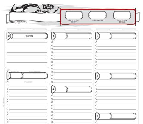 Character Sheets - D&D Newbie Sessions